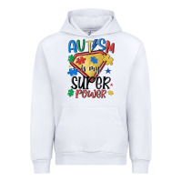 White autism is my super power Urban Hoodie - MaliasSmallBusiness