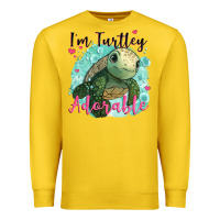 Lemon i'm turtley adorable Premium Sweatshirt - JahusDesignShop