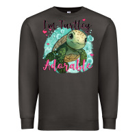 Smoke i'm turtley adorable Premium Sweatshirt - JahusDesignShop