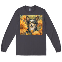 Smoke chihuahua Long Sleeve Tee - Unal Design