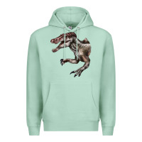 Seafoam Spinosaurus Face Premium Hoodie - LillyAllenDesigns