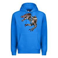 True Royal Spinosaurus Face Premium Hoodie - LillyAllenDesigns