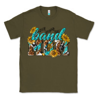 Army Green band mom Classic Tee - texasbilliewilder