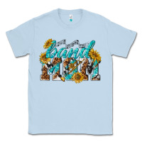 Dusty Blue band mom Classic Tee - texasbilliewilder