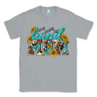 Heather Grey band mom Classic Tee - texasbilliewilder