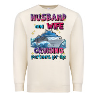 Sandshell husband and wife cruising partners for life Premium Sweatshirt - JahusDesignShop