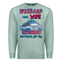 Seafoam husband and wife cruising partners for life Premium Sweatshirt - JahusDesignShop