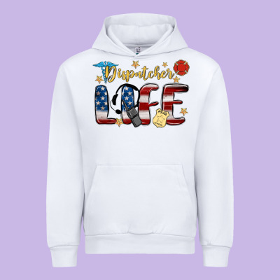 Dispatcher Life Urban Hoodie Designed By Maliassmallbusiness
