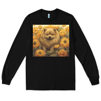 Black chow chow Long Sleeve Tee - Unal Design