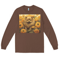 Chestnut chow chow Long Sleeve Tee - Unal Design
