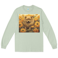 Matcha chow chow Long Sleeve Tee - Unal Design