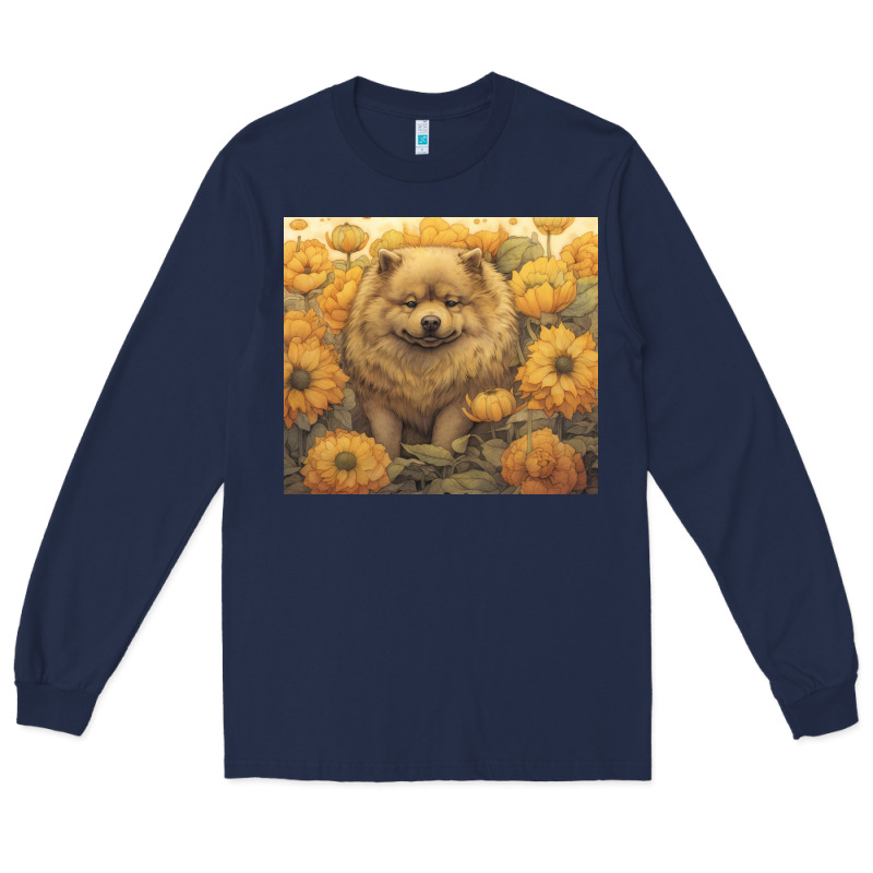 Chow Chow Long Sleeve Tee by Unal Design | Teevron