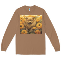 Toasted Coconut chow chow Long Sleeve Tee - Unal Design