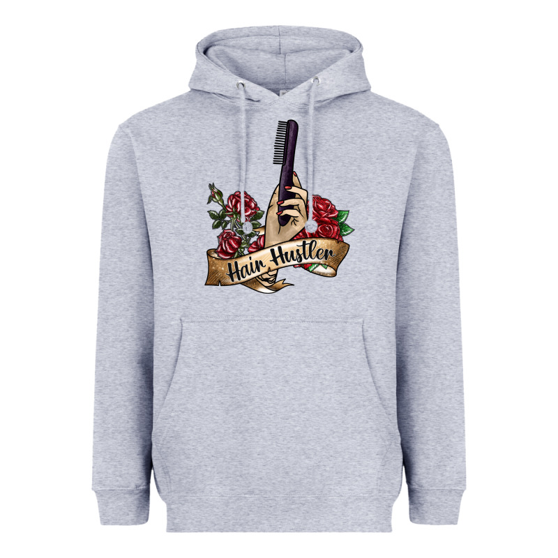 Hair Hustler 4 Heavyweight Hoodie by SublimationCraftShop | Teevron