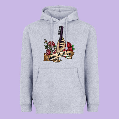 Hair Hustler 4 Heavyweight Hoodie Designed By Sublimationcraftshop