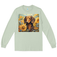 Matcha dachshund Long Sleeve Tee - Unal Design