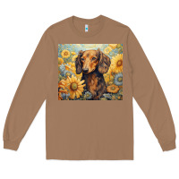 Toasted Coconut dachshund Long Sleeve Tee - Unal Design