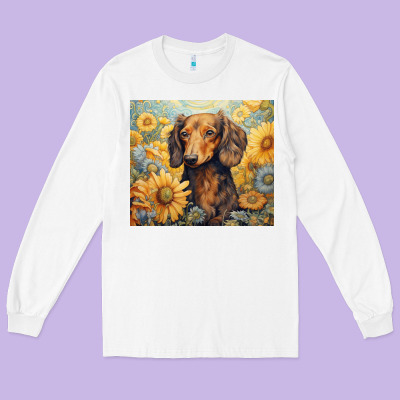 Long Sleeve Tee dachshund