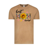 Vintage Camel best mom ever with sunflower Vintage Tee - Artiststas