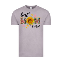 Best Mom Ever With Sunflower Vintage Tee | Teevron