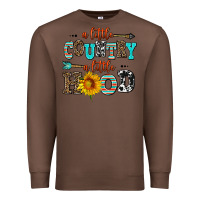 Chestnut a little country a little hood Premium Sweatshirt - AdoDesignShop