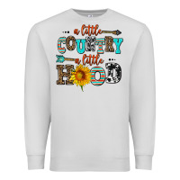Dove Grey a little country a little hood Premium Sweatshirt - AdoDesignShop