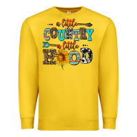 Lemon a little country a little hood Premium Sweatshirt - AdoDesignShop