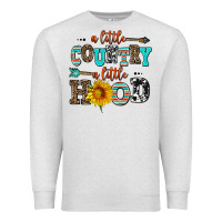 Oatmeal Heather a little country a little hood Premium Sweatshirt - AdoDesignShop