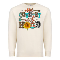 Sandshell a little country a little hood Premium Sweatshirt - AdoDesignShop