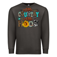 Smoke a little country a little hood Premium Sweatshirt - AdoDesignShop