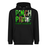 Black Pinch Proof Dental Assistant St. Patricks Day Heavyweight Hoodie - Neo Western