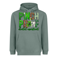 Sage Pinch Proof Dental Assistant St. Patricks Day Heavyweight Hoodie - Neo Western