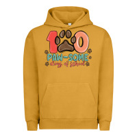 100 Pawsome Days Of School Urban Hoodie | Teevron