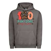 Pigment Tornado 100 pawsome days of school Urban Hoodie - MaliasSmallBusiness