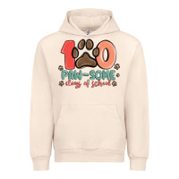 Sandshell 100 pawsome days of school Urban Hoodie - MaliasSmallBusiness