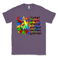 Lavender always unique totally intelligent sometimes myster Classic Tee - Zillion Design Studio