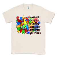 Natural always unique totally intelligent sometimes myster Classic Tee - Zillion Design Studio