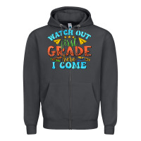 Smoke watch out first grade here i come Zipper Hoodie - texasbilliewilder