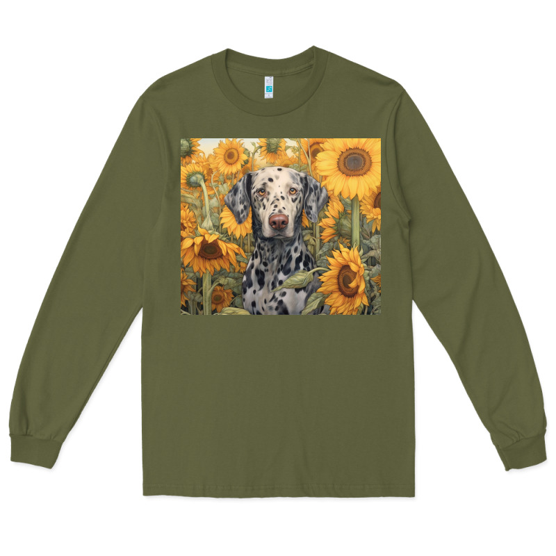 Dalmatian Long Sleeve Tee by Unal Design | Teevron