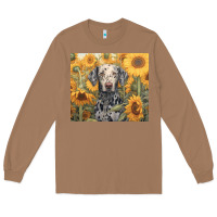 Toasted Coconut dalmatian Long Sleeve Tee - Unal Design