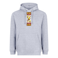 Heather Grey softball football penwraps Heavyweight Hoodie - HRA Design Shop