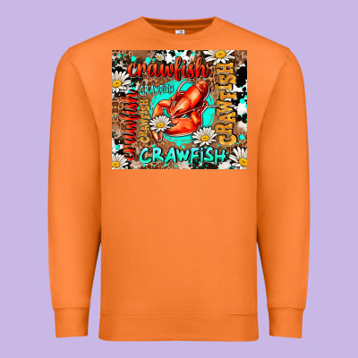 Western Crawfish Premium Sweatshirt Designed By Adodesignshop