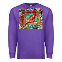 Purple western crawfish Premium Sweatshirt - AdoDesignShop