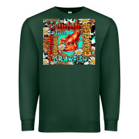 Sports Green western crawfish Premium Sweatshirt - AdoDesignShop