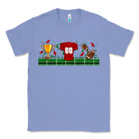 Colony Blue trophy cup american football uniform libbey glass Classic Tee - BundleAndBundleShop