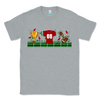 Heather Grey trophy cup american football uniform libbey glass Classic Tee - BundleAndBundleShop