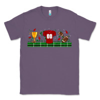 Lavender trophy cup american football uniform libbey glass Classic Tee - BundleAndBundleShop