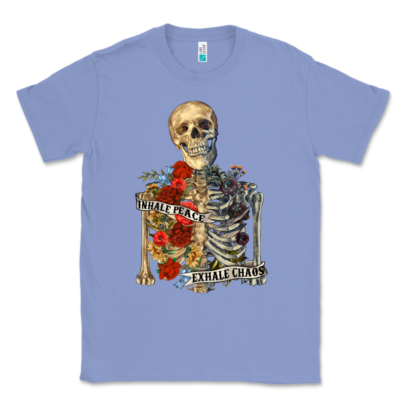 Inhale Peace Exhale Chaos Classic Tee by RanaPortraitStore | Teevron