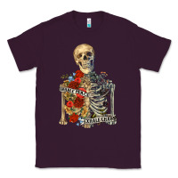 Plum inhale peace exhale chaos Classic Tee - RanaPortraitStore