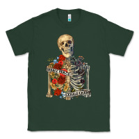 Sports Green inhale peace exhale chaos Classic Tee - RanaPortraitStore